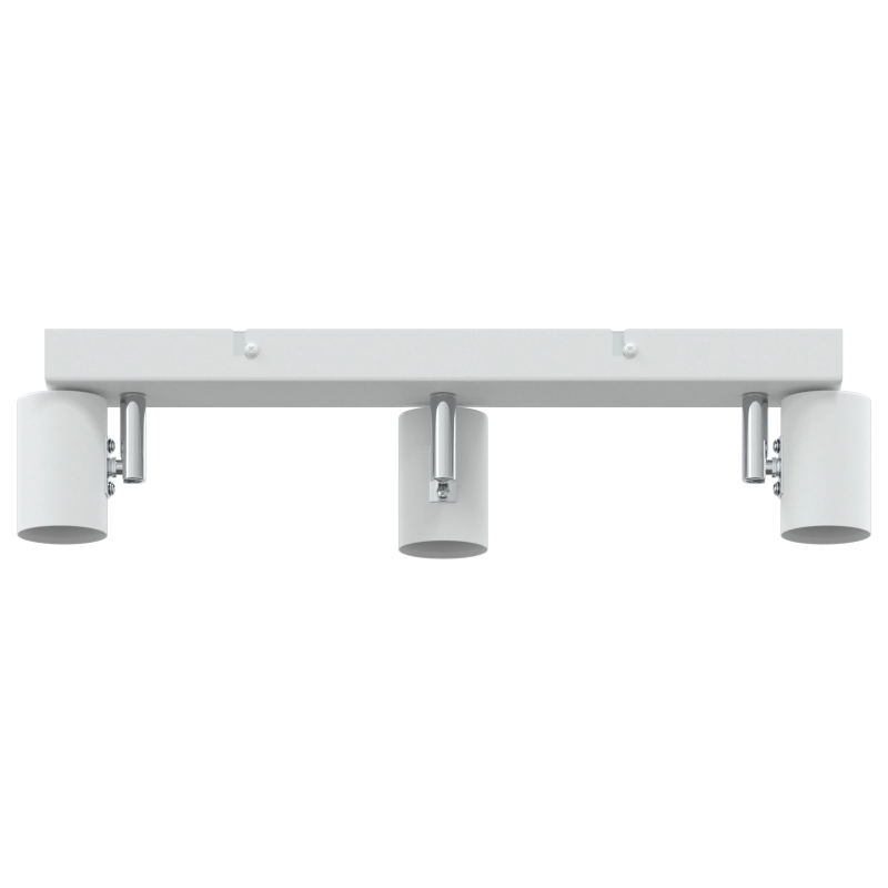 vidaXL Griestu prožektors Balts 38 x 6,5 x 11,5 cm Metāla