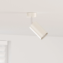 vidaXL Griestu prožektors ar prožektoriem Niķelis 6 x 6 x 16 cm Metāla