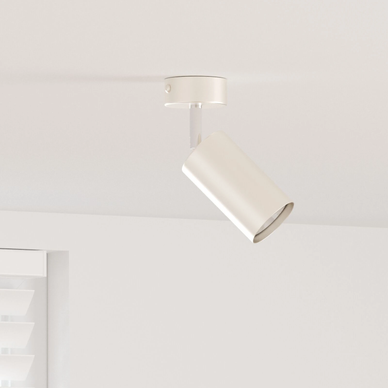 vidaXL Griestu prožektors ar prožektoriem Niķelis 6 x 6 x 16 cm Metāla