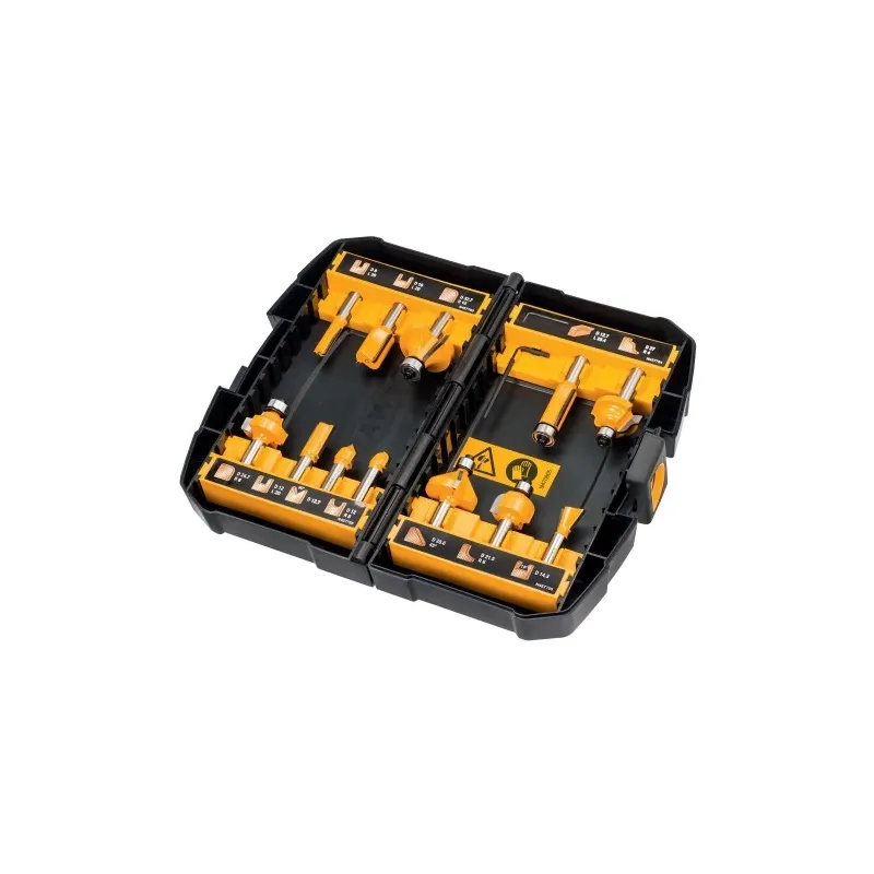 DEWALT Frēžu komplekts 12 gab.