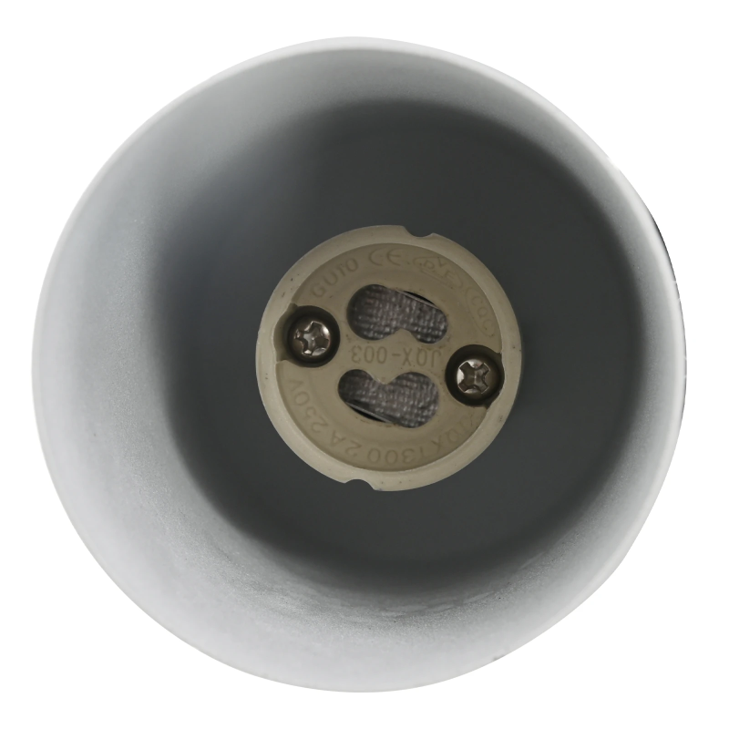 vidaXL Griestu prožektors Balts 26 x 26 x 16,5 cm Metāla