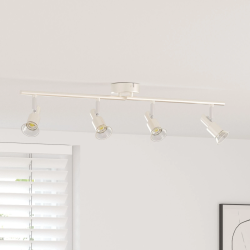 vidaXL Griestu prožektors Niķelis 70 x 9 x 12,5 cm Tērauds