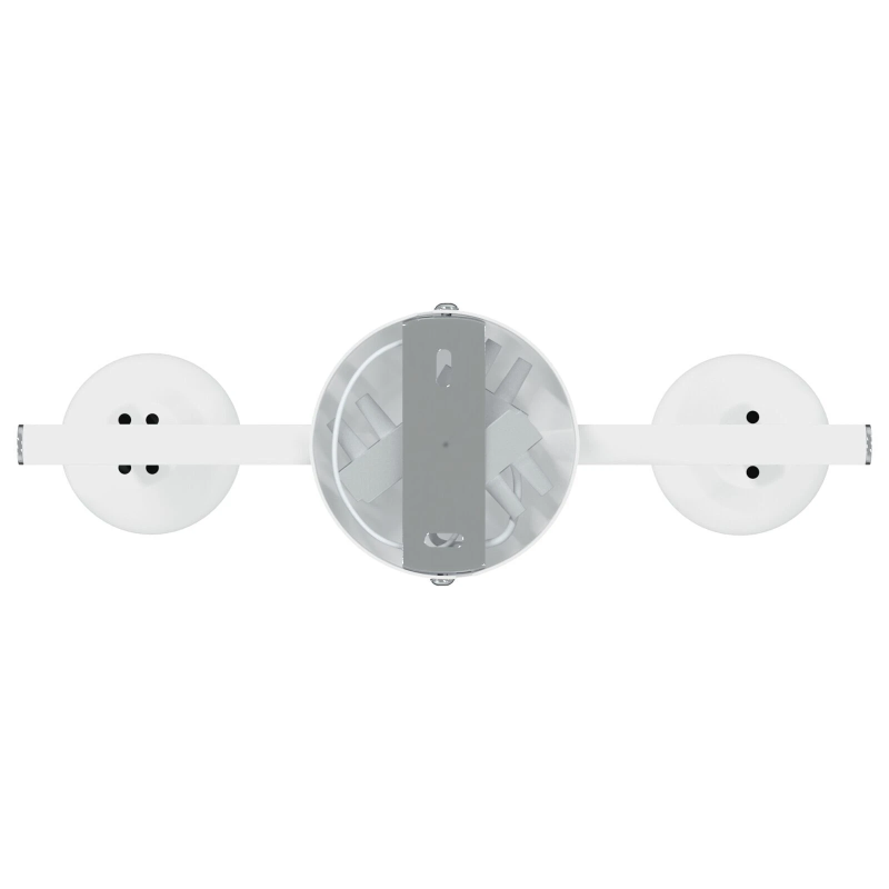vidaXL Griestu prožektors Balts 25.5 x 8 x 16 cm Metāla