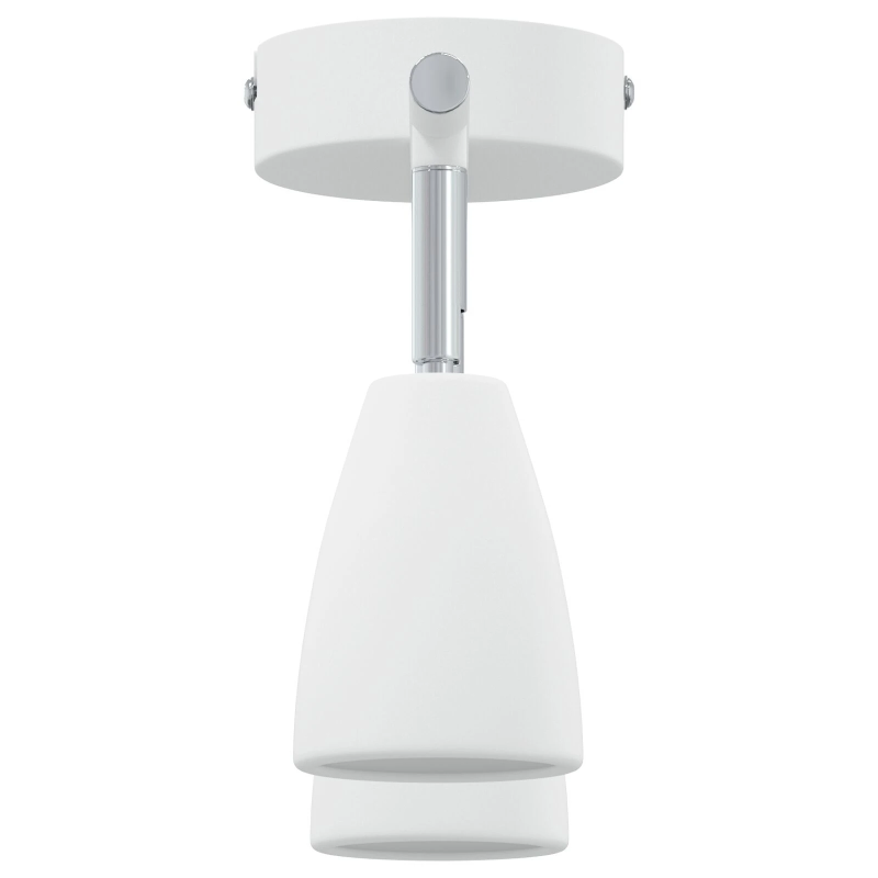 vidaXL Griestu prožektors Balts 25.5 x 8 x 16 cm Metāla