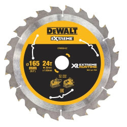 DeWALT Zāģripa XR EXTREME 165mm x 20mm 42T CSB