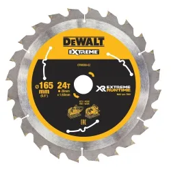 DeWALT Zāģripa XR EXTREME 165mm x 20mm 42T CSB