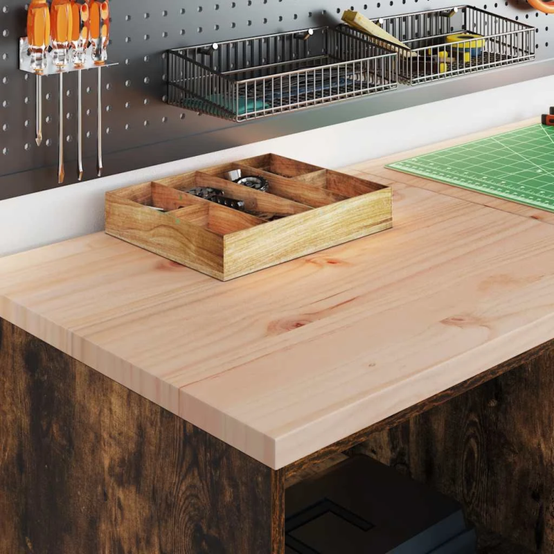 vidaXL garāžas skapji, 2 gab., ozolkoka krāsa, inženierijas koks