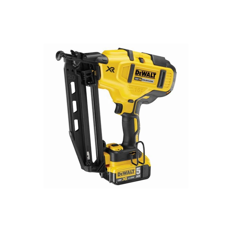 DEWALT Naglotājs 16 Ga 18V 5.0 Ah
