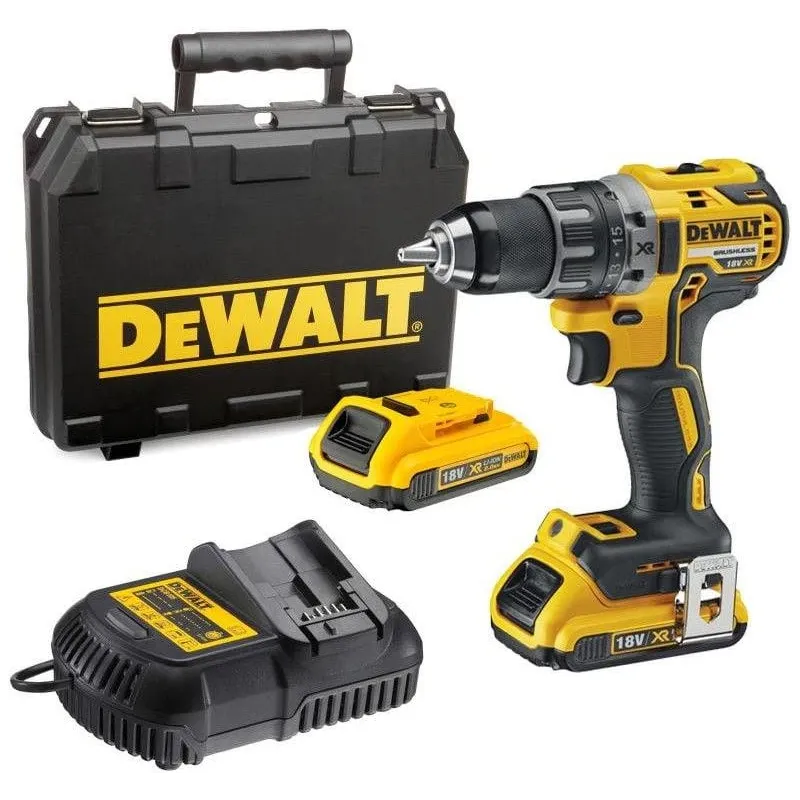 Urbis ar bateriju Dewalt DCD791D2-QW-K, 20 V, 2 Ah