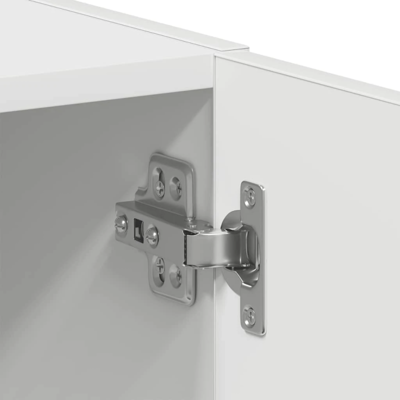 vidaXL Veļas mašīnas skapis Balts 64x24x190 cm Engineered Wood