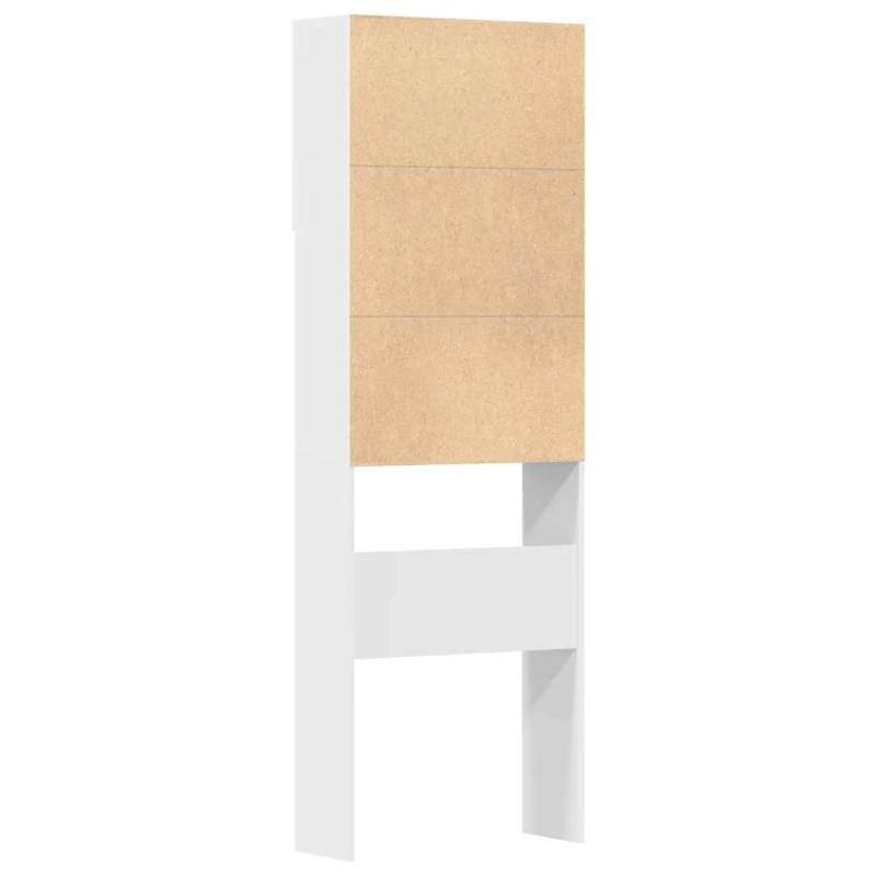 vidaXL Veļas mašīnas skapis Balts 64x24x190 cm Engineered Wood