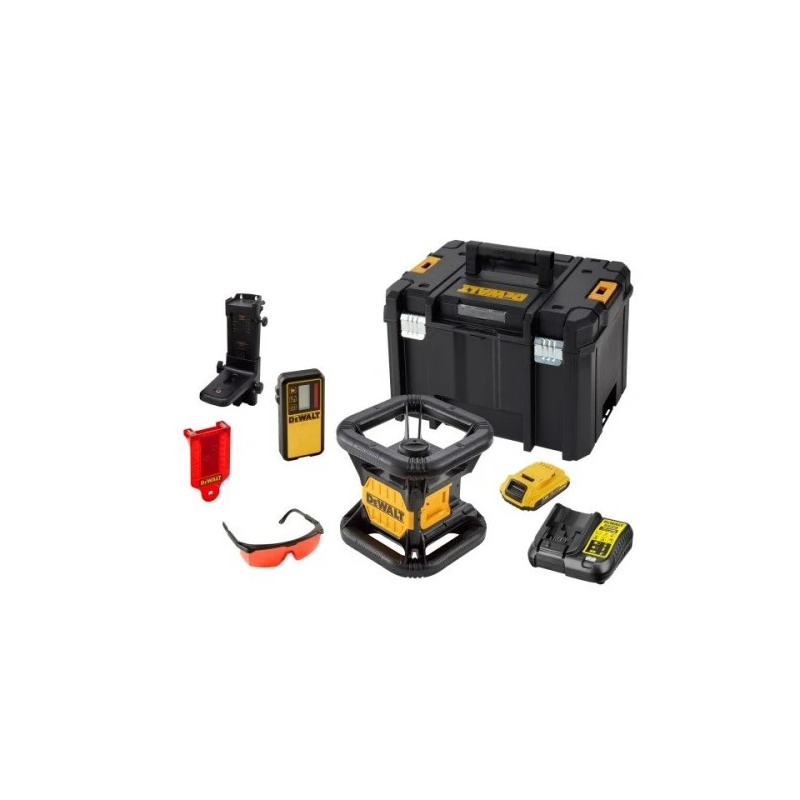 DeWALT Rotējošais lāzeris XR 18V Li-Ion