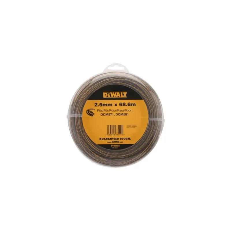 DeWALT Trimmera aukla 2.5mm x 68.6m