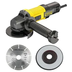 Lenķa slīpmašīna STANLEY FATMAX FMEG220, 850w, 125mm