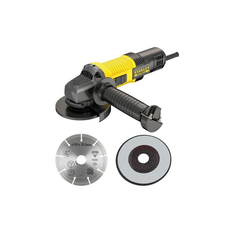 Lenķa slīpmašīna STANLEY FATMAX FMEG220, 850w, 125mm