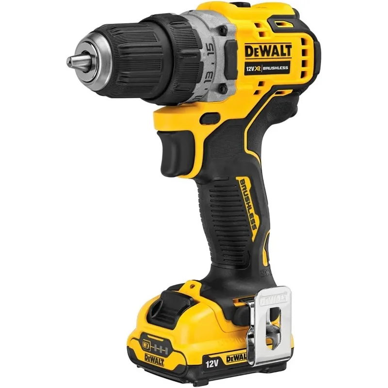 Akumulatora skrūvgriezējs - urbis ar bateriju Dewalt DCD701D2-QW, 10.8 - 12 V, 2 Ah