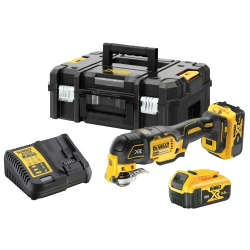 DeWALT Multifunkcionāls zāģis 18V, 300W, 2x5Ah akumulatoriem