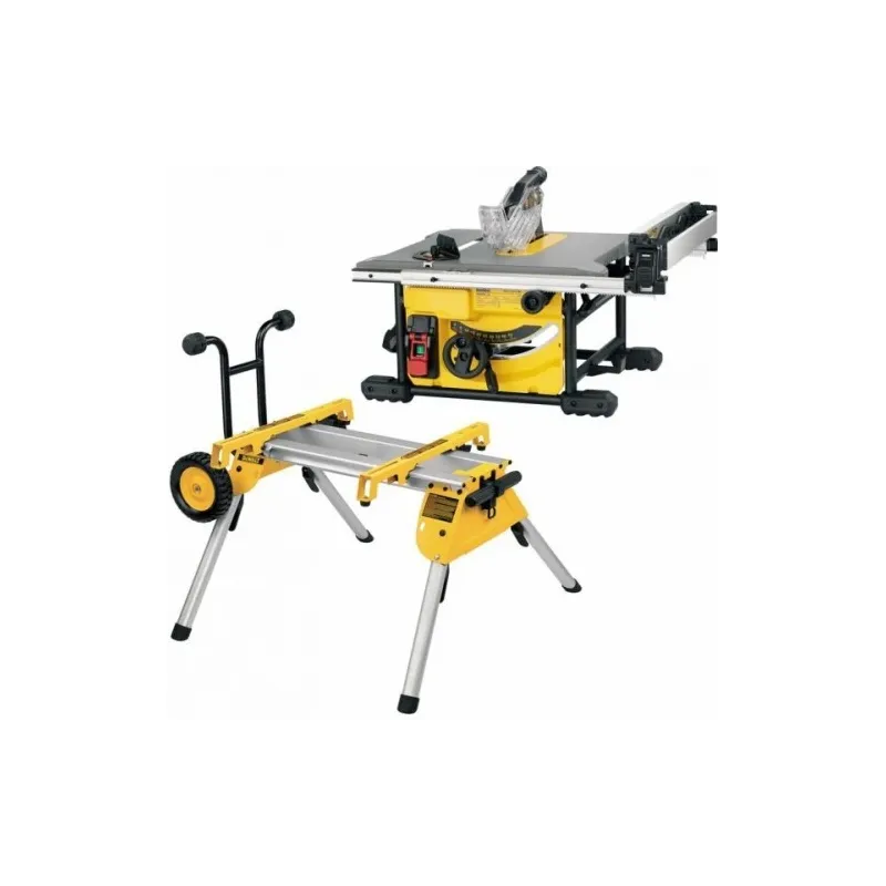 DeWALT Stacionārais zāģis 210mm ar darba galdu