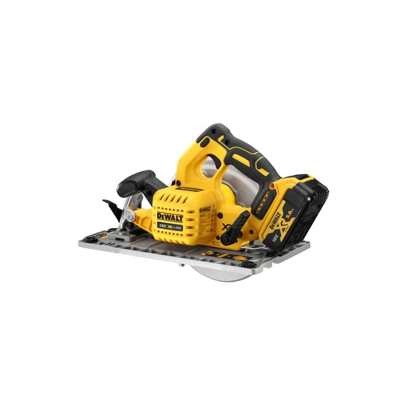 DeWALT 18V ripzāģis 184mm, 2x5.0Ah akumulatori