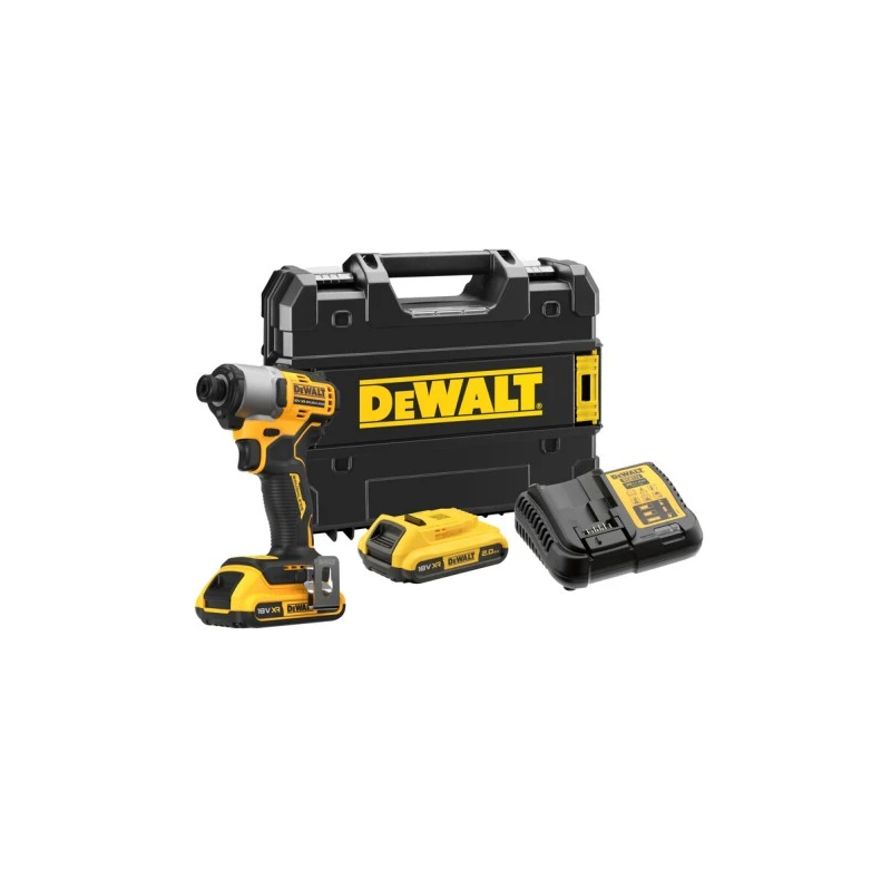 DeWALT Impulsa skrūvgriezis 18V 2X2Ah TSTAK
