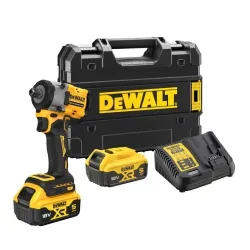 Smūginis veržliasukis 1-2, DCF922P2T 18V, 2x5 Ah, DeWALT