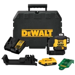 DeWALT Multilīniju lāzeris 18V 3x360 1 X 2Ah zaļs