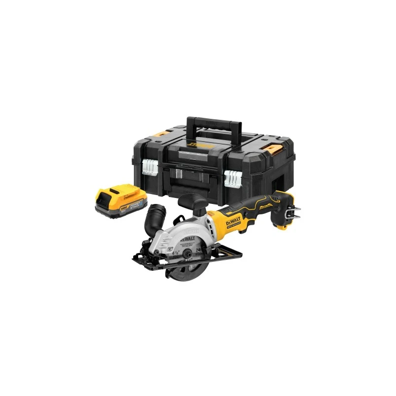 DeWALT Ripzāģis 18V XR 115mm 1 X 1.7 Ah ,bez lādētāja, TSTAK