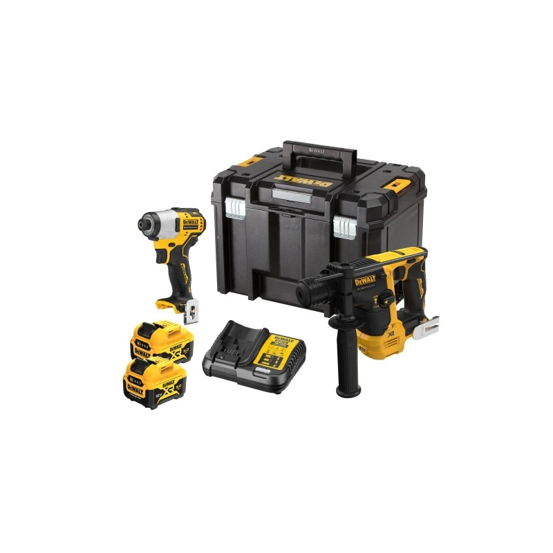DeWALT 2 Instrumentu komplekts 12V ,DCG801+DCH072, 2x5Ah TSTAK