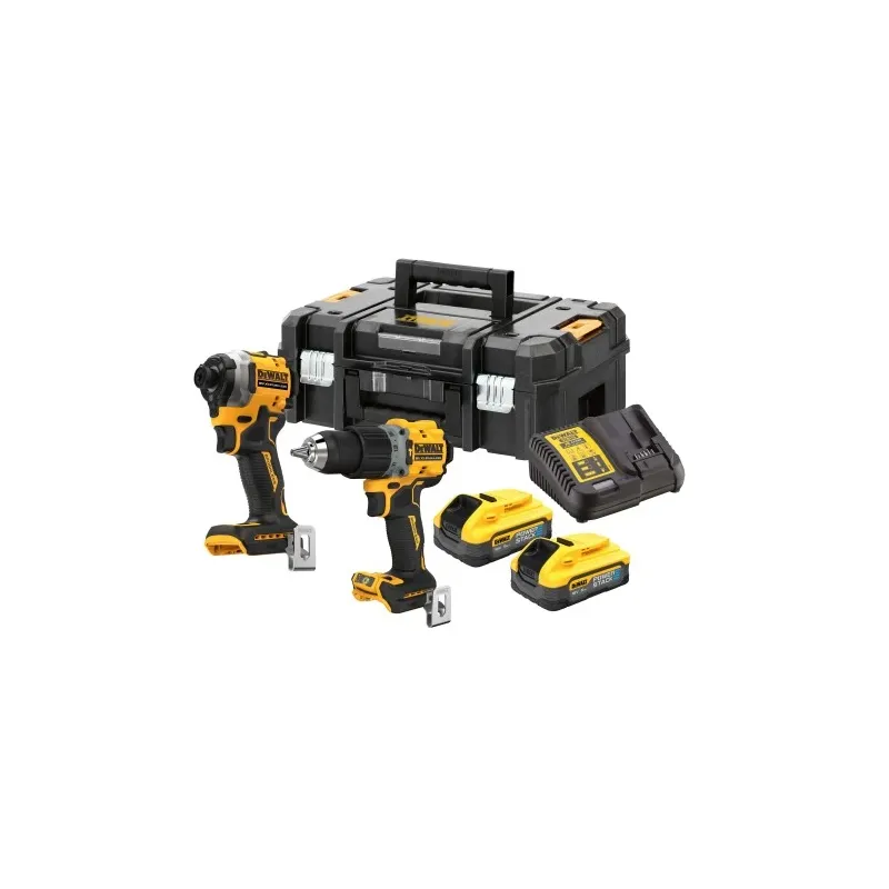 DeWALT Instrumentu komplekts ,DCD805 + DCF850, 18V PS 2X5Ah TSTAK