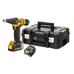 DeWALT Kniedēšanas pistole 4.8mm 18V PS 1x1.7Ah TSTAK