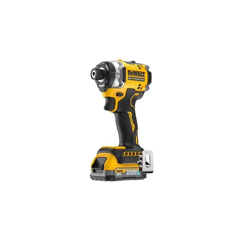 DeWALT Impulsa skrūvgriezis 18V 1-4" ,6.35mm, PS 2x1.7Ah TSTAK