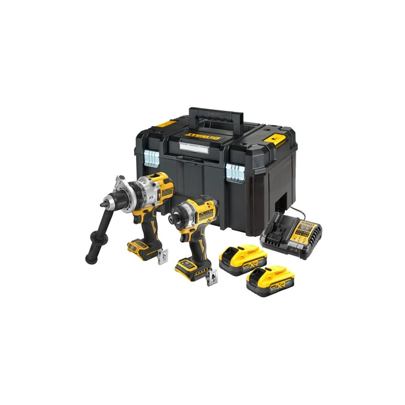 DeWALT 2 instrumentu komplekts 18V PS 2X5Ah TSTAK