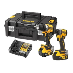 DeWALT 2 instrumentu komplekts 18V 2X5Ah TSTAK