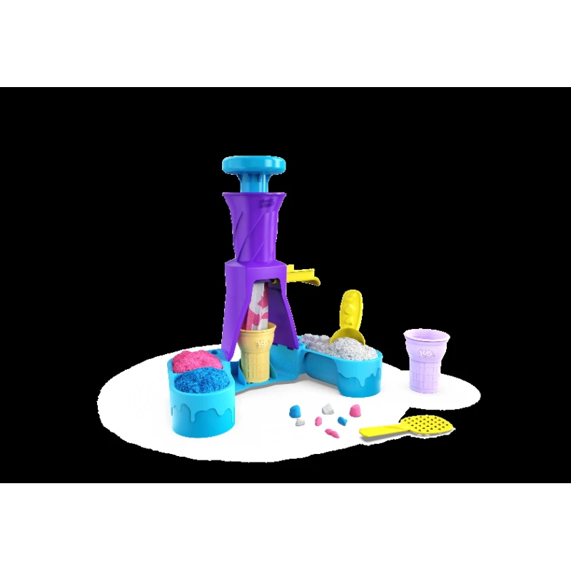 Kinētiskās smiltis soft serve station