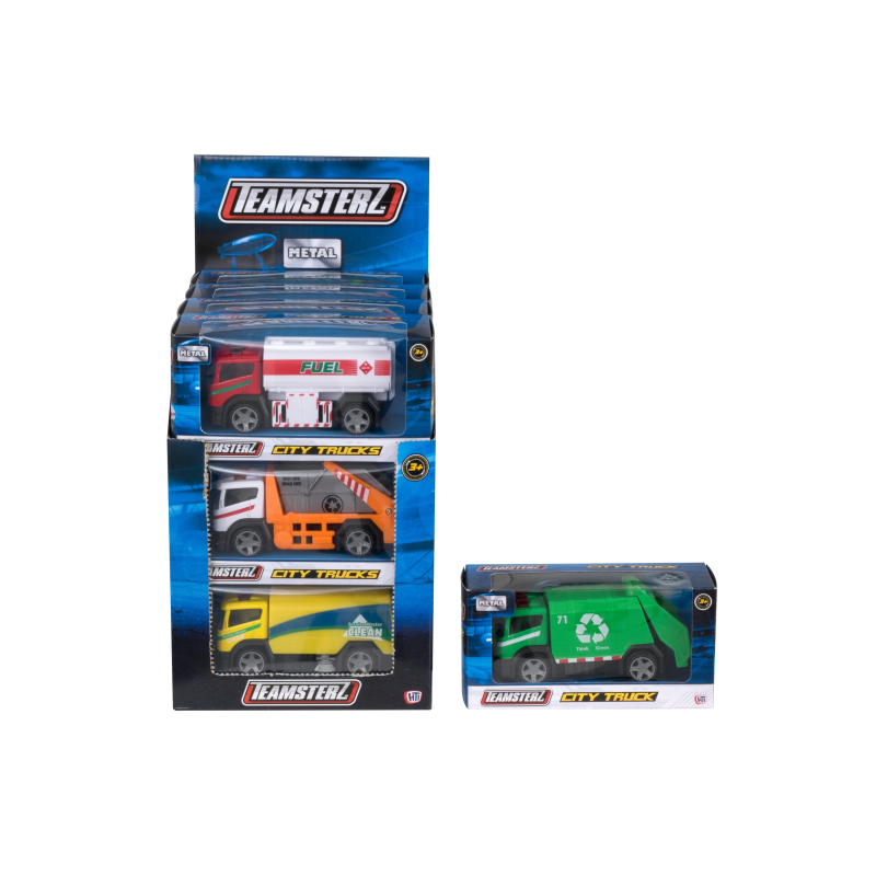 TEAMSTERZ 4" Pilsētas automašīna 12 cm