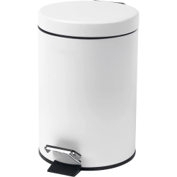 Beldray LA038098WHTAEU7 3 LITRE SOFT-CLOSE PEDAL BIN