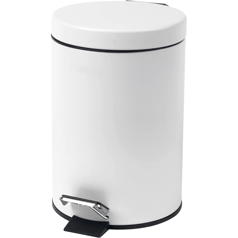 Beldray LA038098WHTAEU7 3 LITRE SOFT-CLOSE PEDAL BIN
