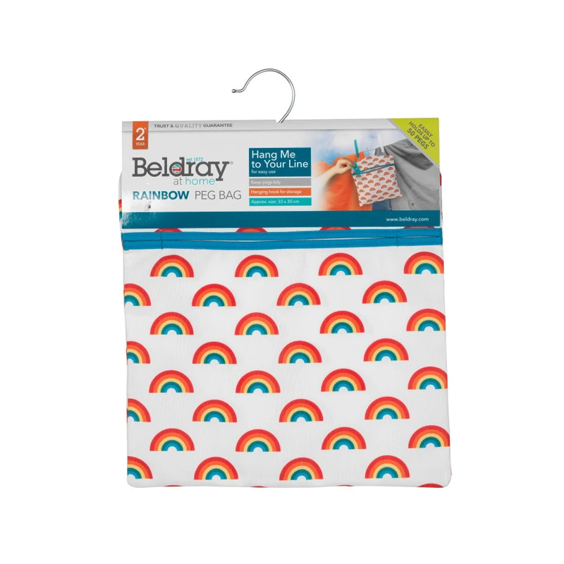 Beldray LA081544BEU7 Rainbow peg bag