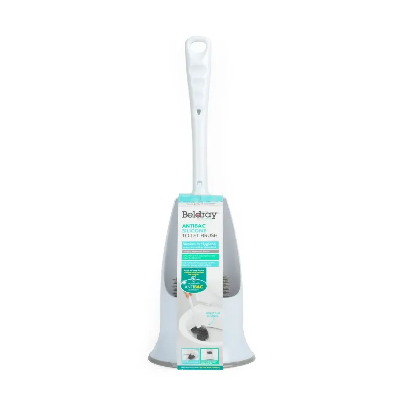 Beldray LA084538PUFFEU7X Antibac Silicone Toilet Brush