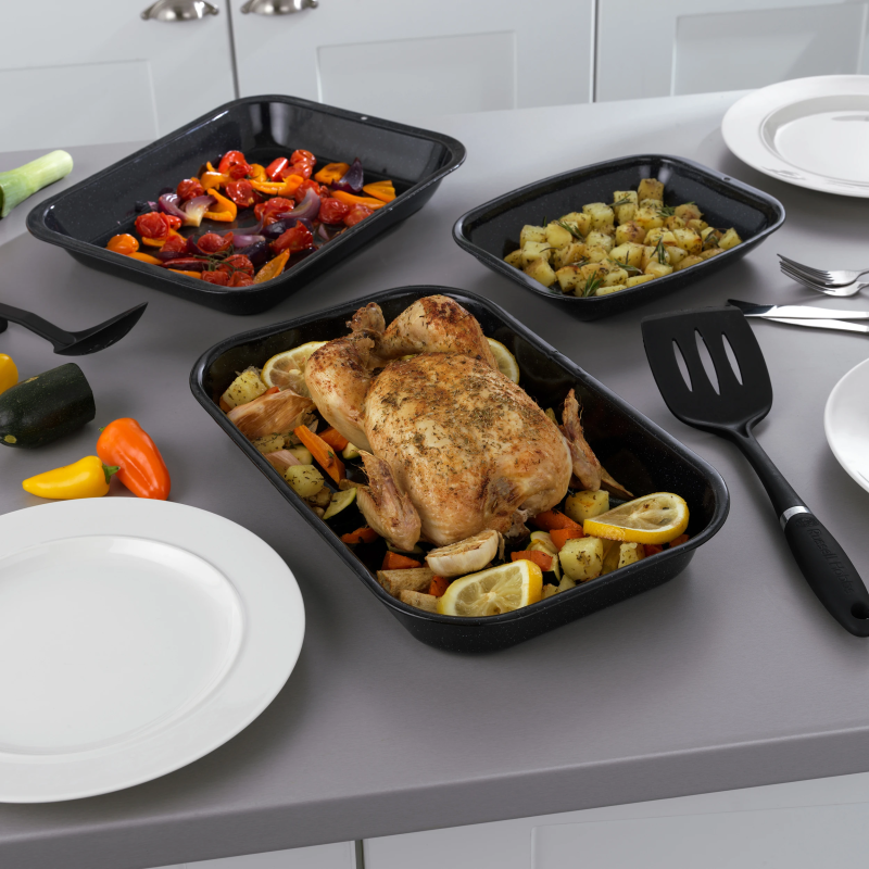 Russell Hobbs CW207011EU Roaster & Chop tray set 3pcs