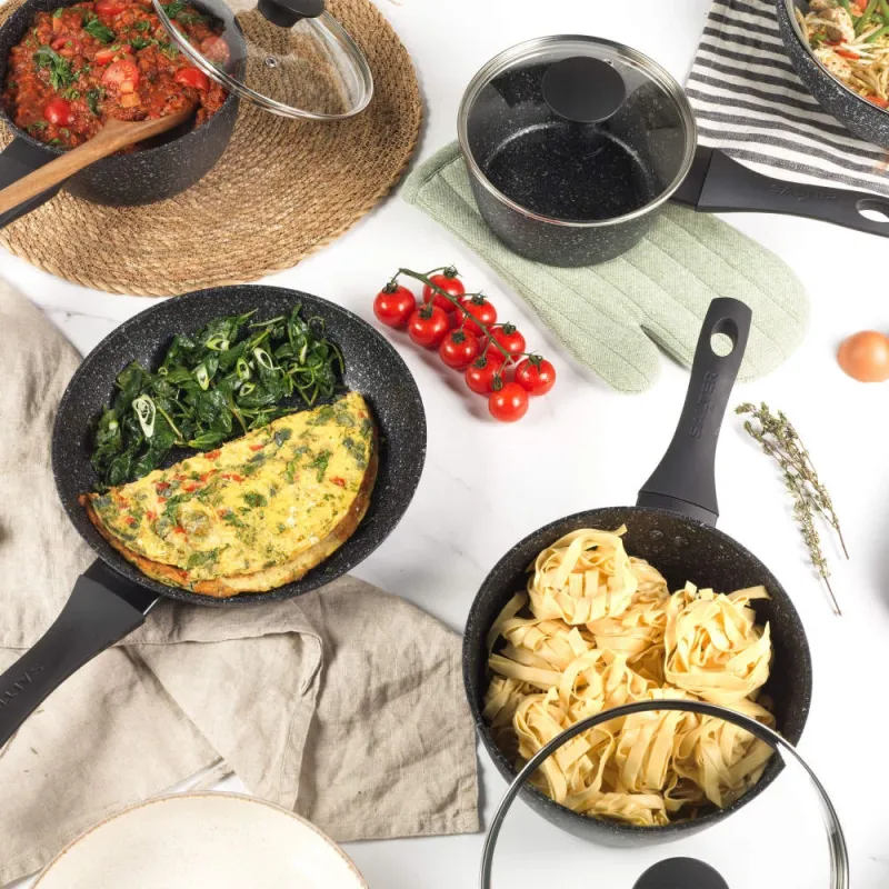 Salter BW05746S2EU7 Megastone 24cm Frying Pan