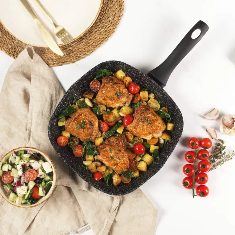 Salter BW05752S1 Megastone 28cm Griddle Pan