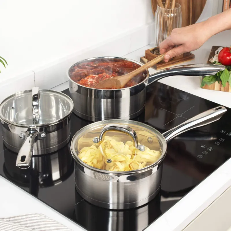Salter BW06734EU7 Timeless Collection 3-Piece Pan Set
