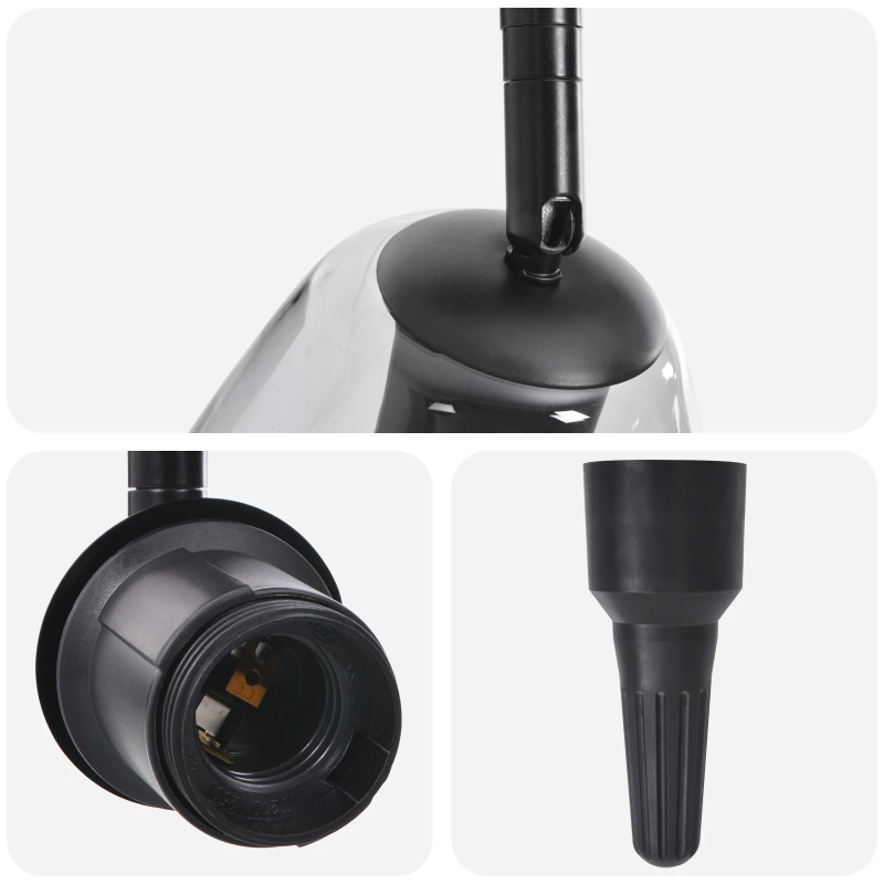 vidaXL Griestu prožektors Melna 110,5 x 13 x 26 cm Stikls un metāls