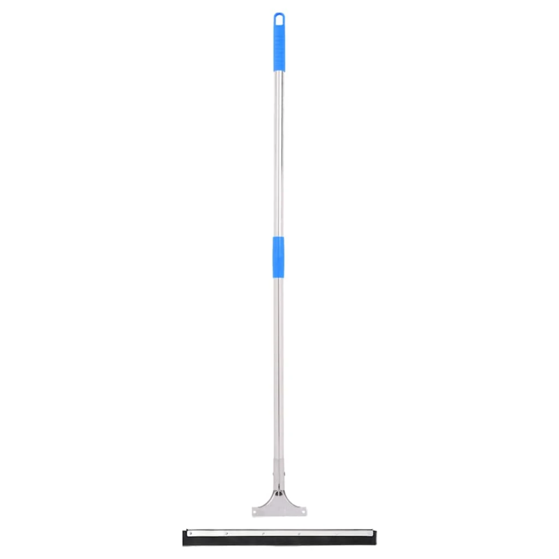 vidaXL grīdas tīrītājs, 45x122,5 cm, tērauds un gumija