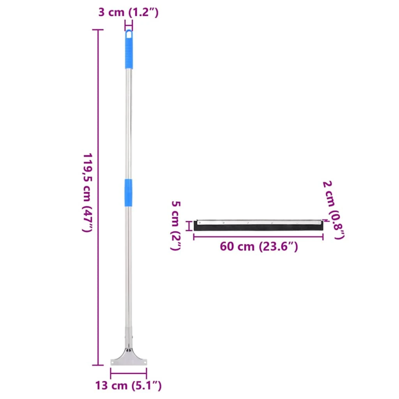 vidaXL grīdas slotiņas, 5 gab., 60x122,5 cm, tērauds un gumija