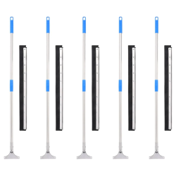 vidaXL grīdas slotiņas, 5 gab., 75x122,5 cm, tērauds un gumija