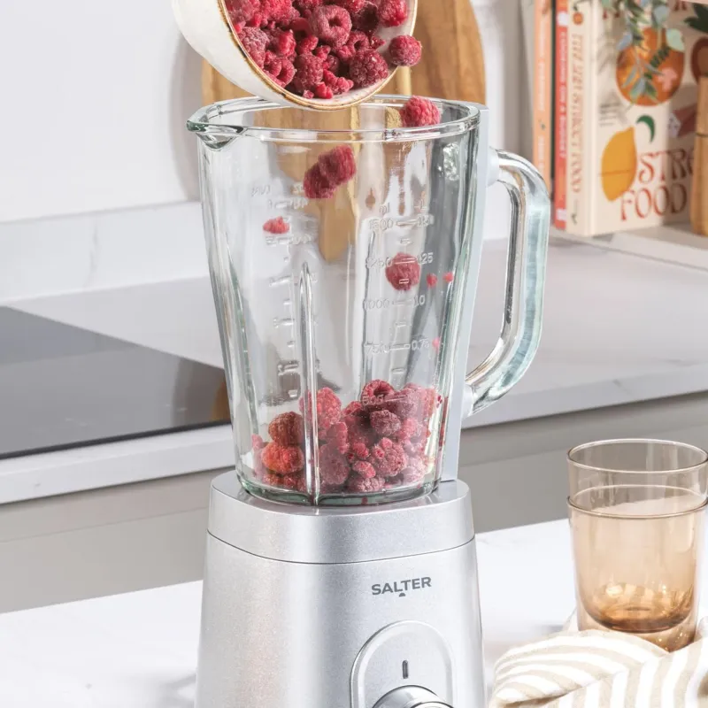 Salter EK5531MMSVDE Aspen Glass Jug Blender