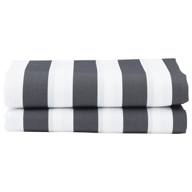 vidaXL Nojumes maiņa Antracīts un balts 1000 x 160 cm