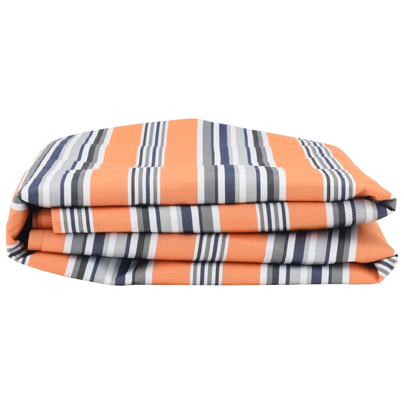 vidaXL Nojumes maiņa Zila un oranža 1000 x 160 cm Poliestera audums